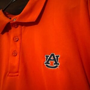 UNDER ARMOUR AUBURN FOOTBALL XL POLO SHIRT EUC